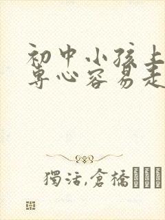 初中小孩上课不专心容易走神是什么原因封面