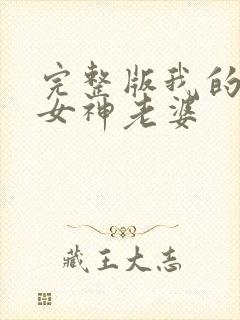 完整版我的冰山女神老婆