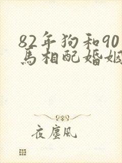 82年狗和90马相配婚姻如何