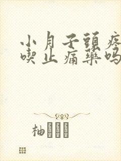 小月子头疼可以吃止痛药吗