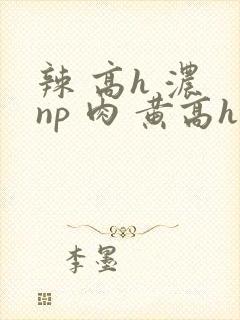 辣 高h 浓 np 肉 黄高h