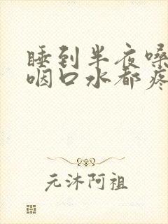 睡到半夜嗓子疼咽口水都疼封面