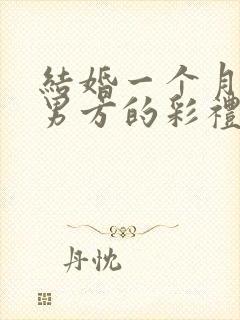 结婚一个月离婚男方的彩礼该退吗封面