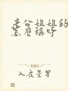 老公姐姐的丈夫怎么称呼