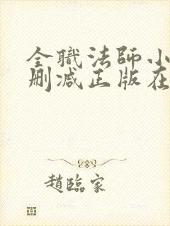 全职法师小说无删减正版在线阅读封面