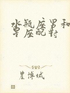 水瓶座男和十二星座配对