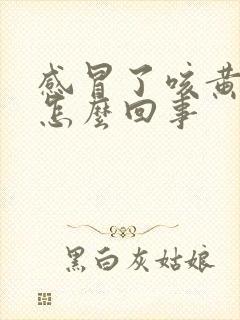 感冒了咳黄痰是怎么回事封面