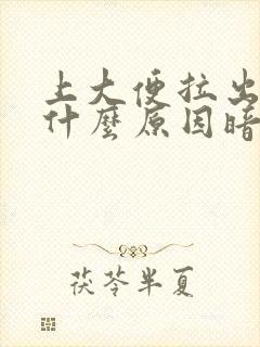 上大便拉出血是什么原因暗红色