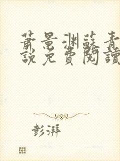 萧景渊苏青衣小说免费阅读最新章节封面