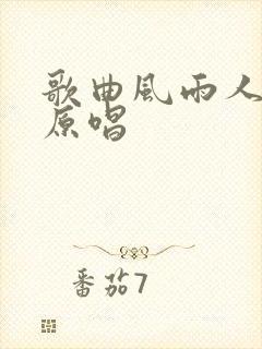 歌曲风雨人生路原唱