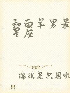 和白羊男最配的星座