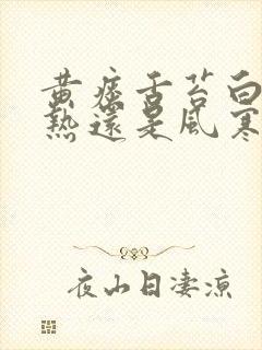 黄痰舌苔白是风热还是风寒