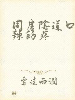 同房阴道口火辣辣的疼