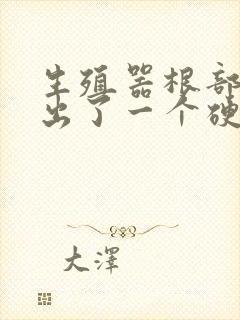 生殖器根部旁边出了一个硬疙瘩