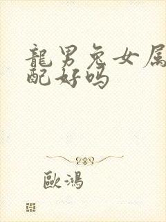 龙男兔女属相婚配好吗封面