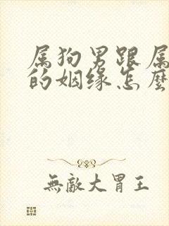 属狗男跟属猴女的姻缘怎么样