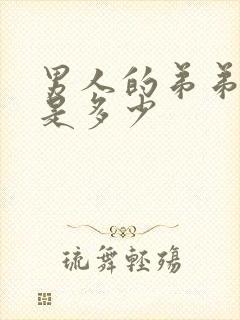 男人的弟弟正常是多少