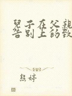 儿子在父亲遗体告别上的致辞