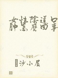 女性阴道口有点肿怎么回事封面