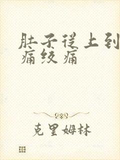 肚子从上到下阵痛绞痛