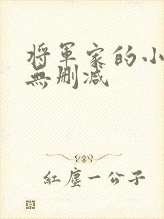 将军家的小娘子无删减