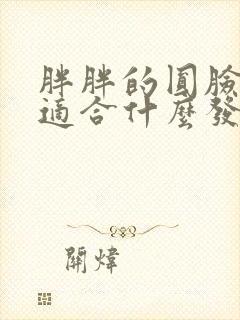 胖胖的圆脸女生适合什么发型