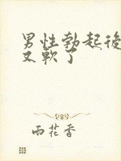 男性勃起后很快又软了