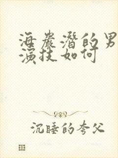 海岩潜的男演员演技如何