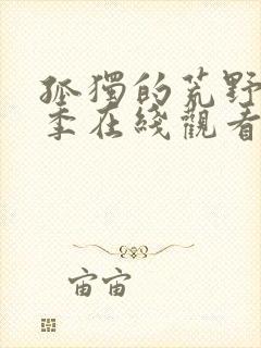 孤独的荒野第七季在线观看