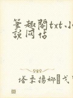 笔趣阁txt小说网站