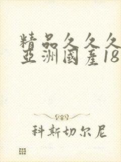精品久久久久久亚洲国产18