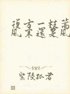 复方一枝蒿颗粒风寒还是风热