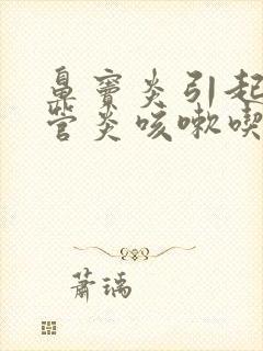 鼻窦炎引起支气管炎咳嗽吃什么药