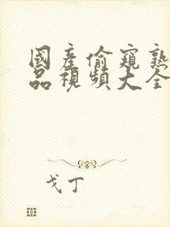 国产偷窥熟女精品视频大全簧片网站