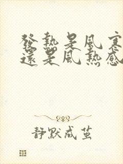 发热是风寒感冒还是风热感冒