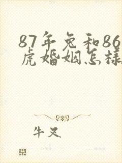 87年兔和86虎婚姻怎样封面