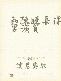 和陈晓长得像的男演员