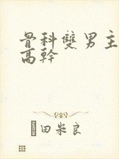 骨科双男主年下高干