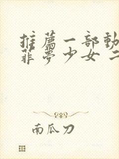 推荐一部动画片菲梦少女 二年级