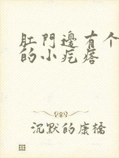 肛门边有个白色的小疙瘩