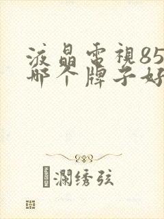 液晶电视85寸哪个牌子好封面