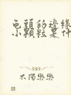 龟头的边缘长的小颗粒是什么原因