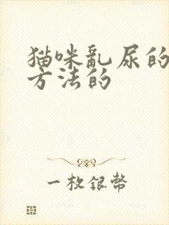 猫咪乱尿的解决方法的