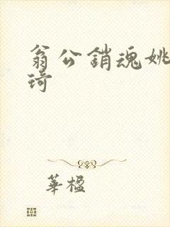 翁公销魂姚瑶琦琦