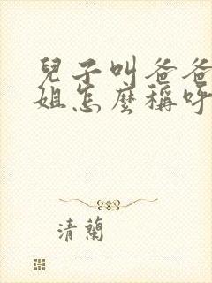 儿子叫爸爸的表姐怎么称呼封面