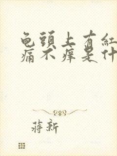 龟头上有红斑不痛不痒是什么情况封面