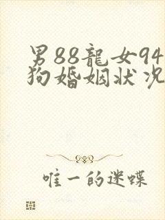 男88龙女94狗婚姻状况