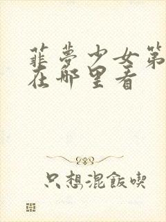 菲梦少女第3季在哪里看封面