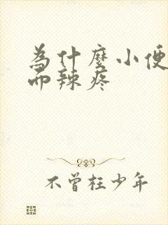 为什么小便后下面辣疼封面