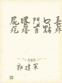 屁眼门口长个肉疙瘩有点疼